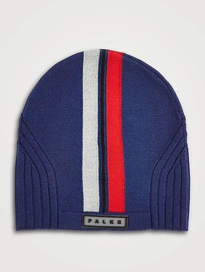Wool Stripe Beanie