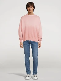 Cotton Distressed Sweater