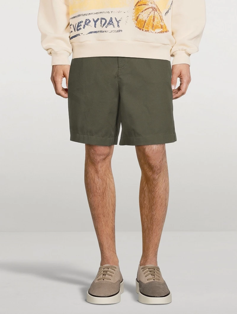 Cotton-Blend Shorts