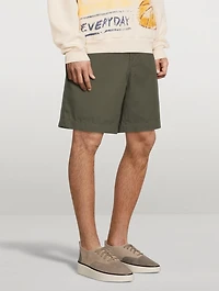 Cotton-Blend Shorts