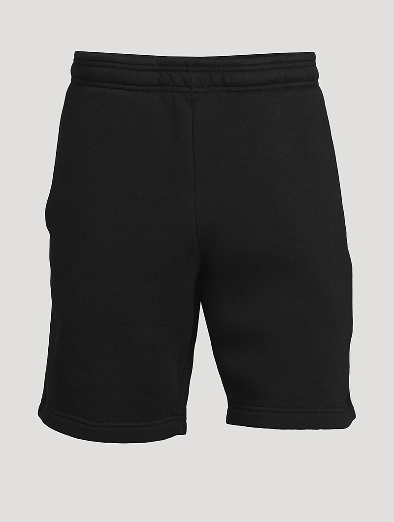 Cotton-Blend Shorts With Label