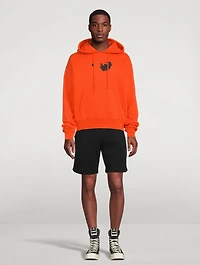 Cotton-Blend Shorts With Label