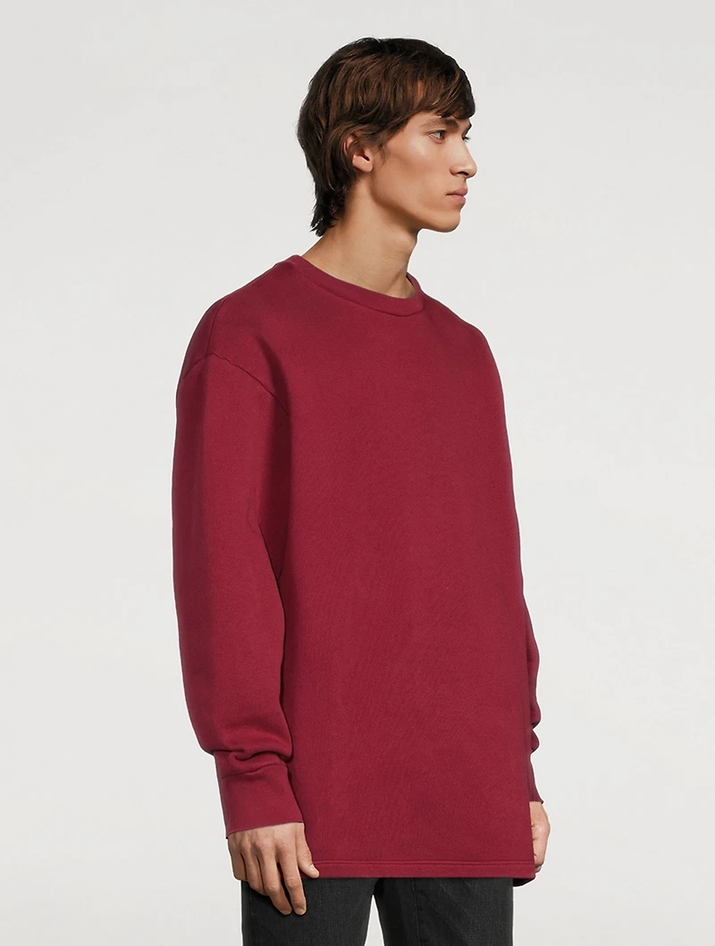 Cotton Oversized Sweatshirt