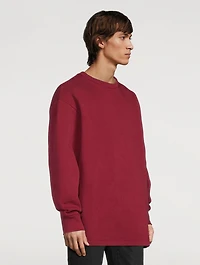 Cotton Oversized Sweatshirt
