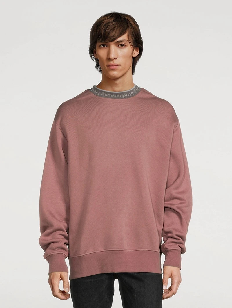 Logo Rib Sweatshirt