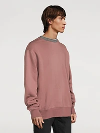 Logo Rib Sweatshirt