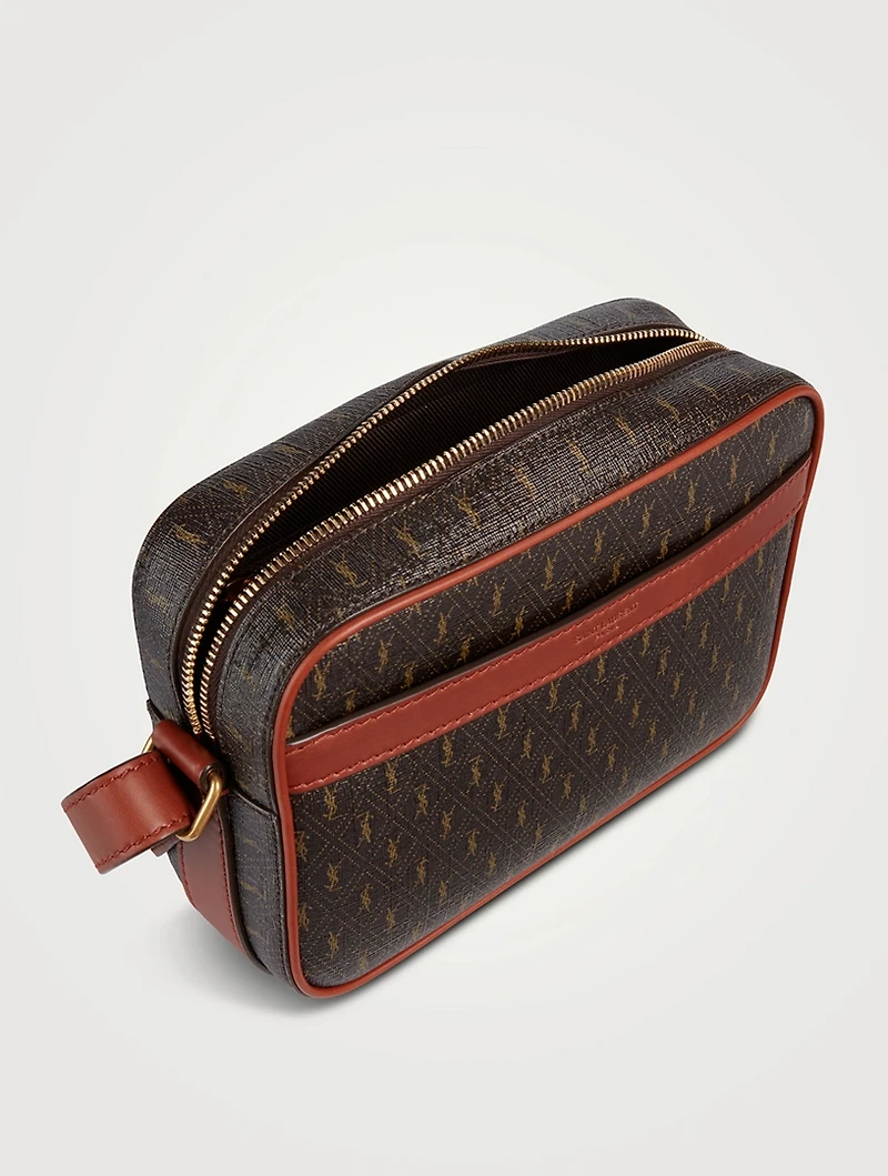 Le Monogramme Canvas And Leather Camera Bag