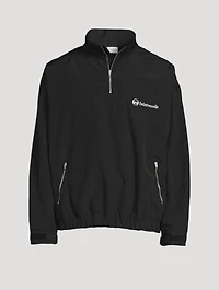 Nylon Quarter-Zip Track Jacket