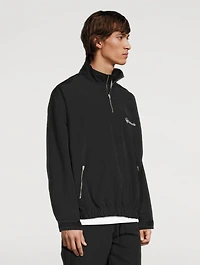 Nylon Quarter-Zip Track Jacket
