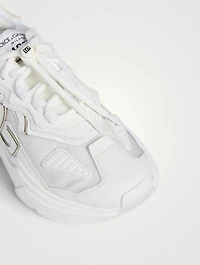 Daymaster Nylon Sneakers With Leather Details