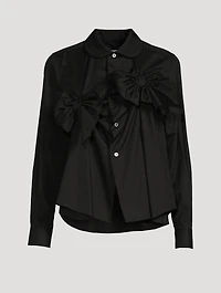 Bow Cotton Shirt