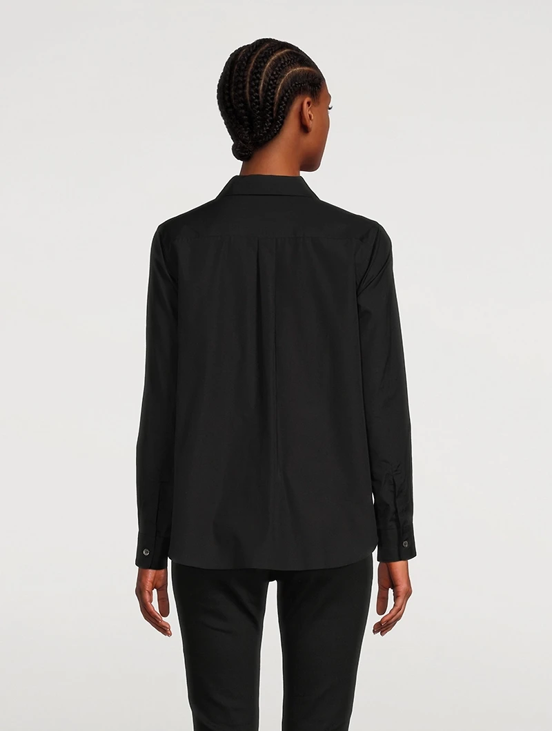 Bow Cotton Shirt