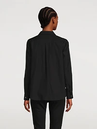 Bow Cotton Shirt