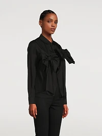 Bow Cotton Shirt