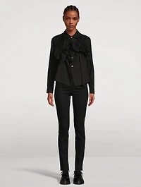 Bow Cotton Shirt