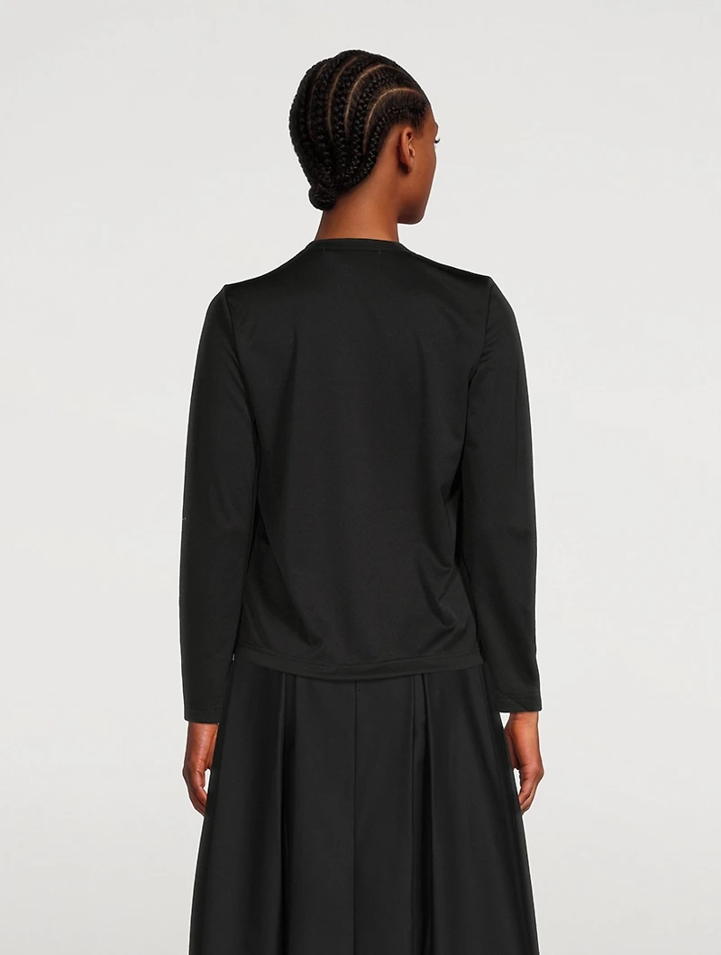 Bow Jersey Long-Sleeve T-Shirt