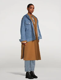 Wool And Denim Jacket