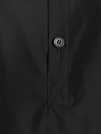 Puff-Sleeve Cotton Shirt