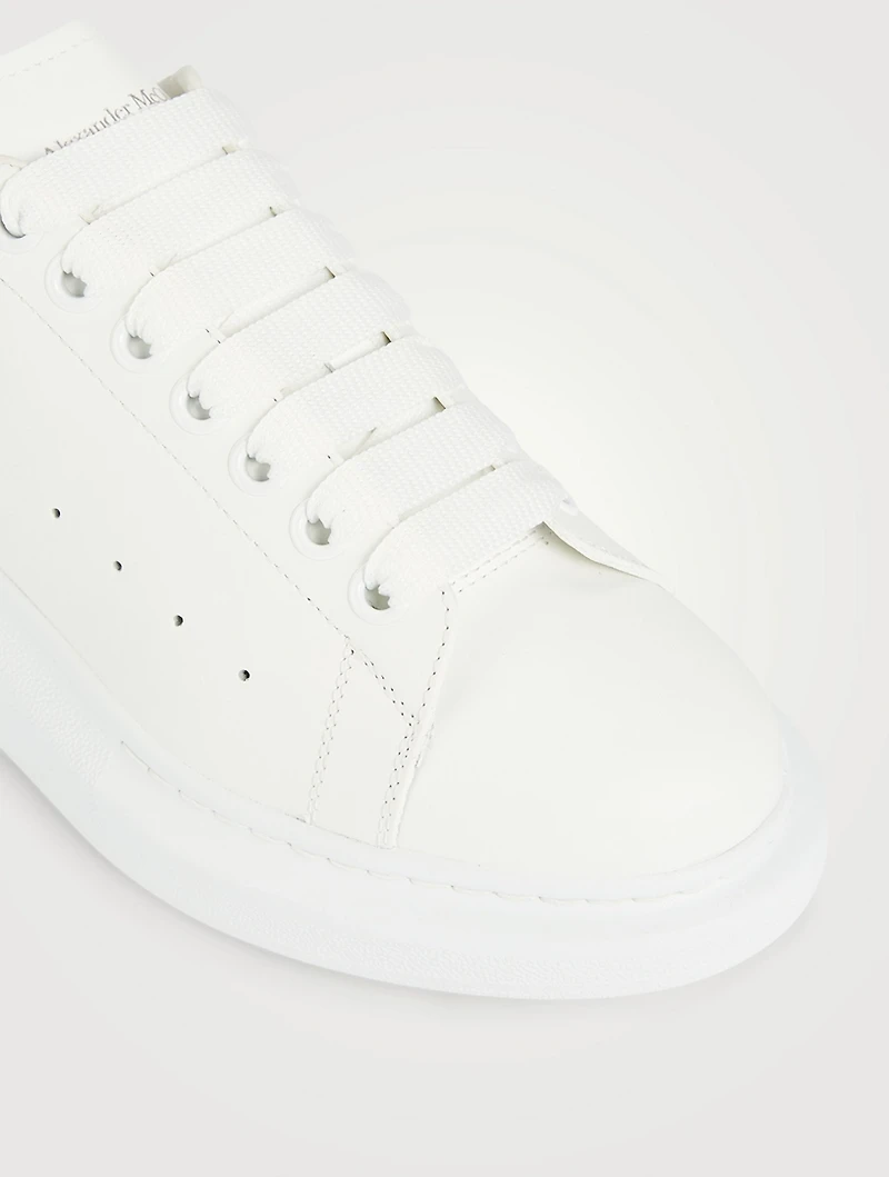 Oversized Leather Sneakers