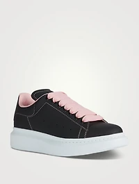 Oversized Fabric Sneakers