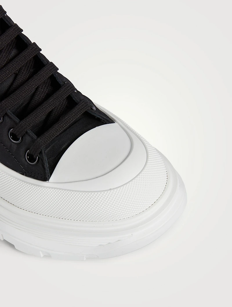 Tread Slick Puffer Canvas Platform High-Top Sneakers