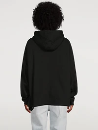 Hoodie With Quilted Straps