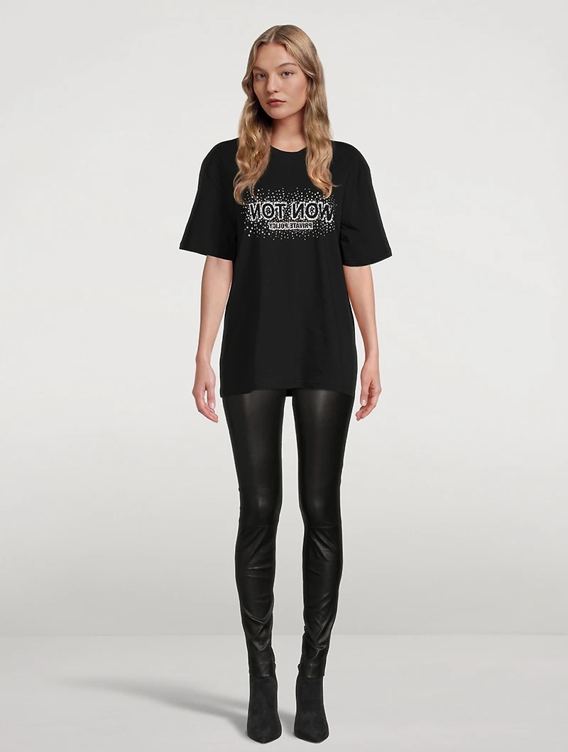 Not Now Wonton Cotton T-Shirt