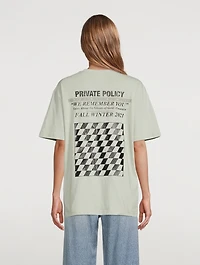 Story Collage Cotton T-Shirt