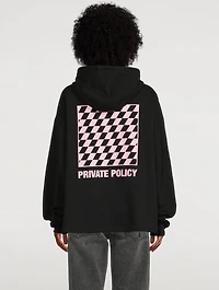 Crane Flag Cotton Hoodie