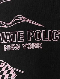 Crane Flag Cotton Hoodie