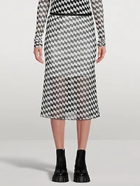 PXL Mesh Midi Skirt