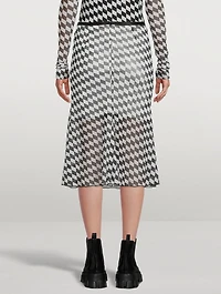 PXL Mesh Midi Skirt