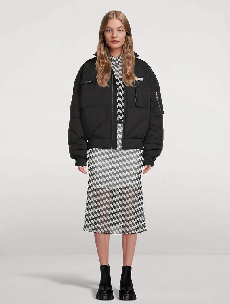 PXL Mesh Midi Skirt