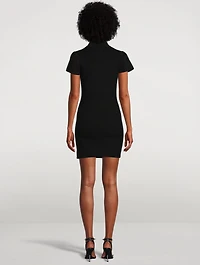 Qipao Contour Knit Mini Dress