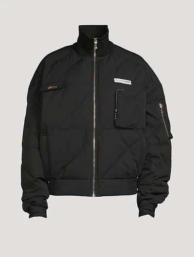 Quilted Down Puffer Jacket
