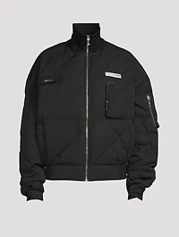 Quilted Down Puffer Jacket