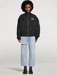Quilted Down Puffer Jacket