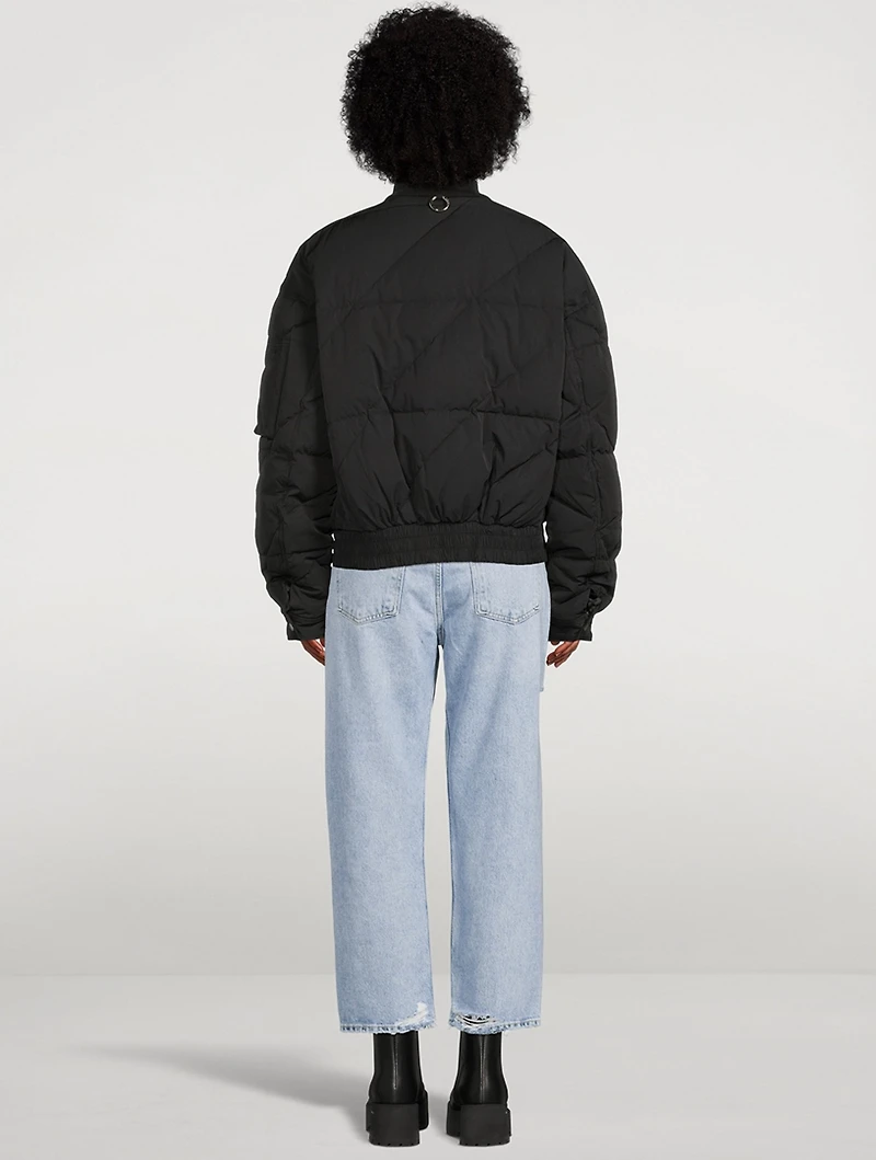 Quilted Down Puffer Jacket