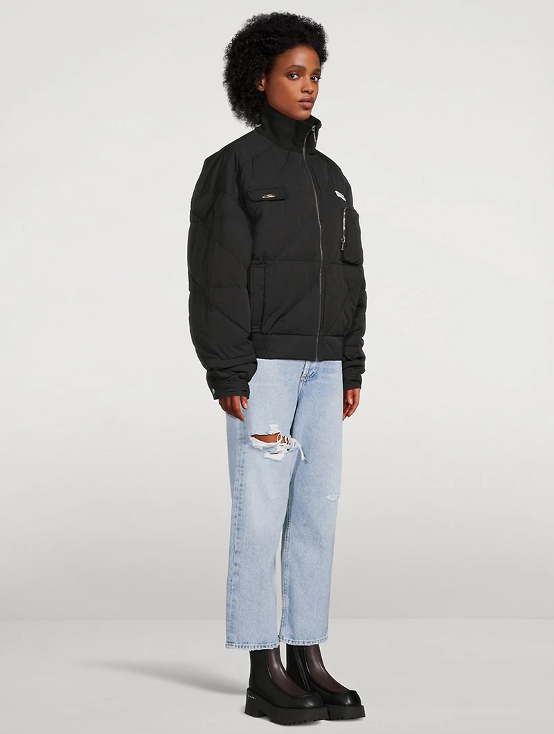 Quilted Down Puffer Jacket