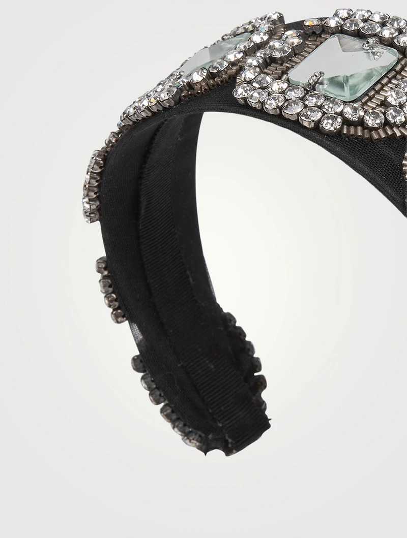 Clare Headband With Crystals