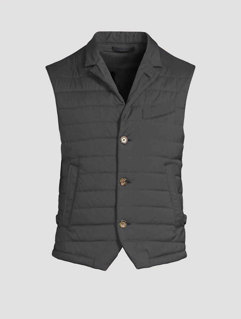 Nylon Quilted Vest