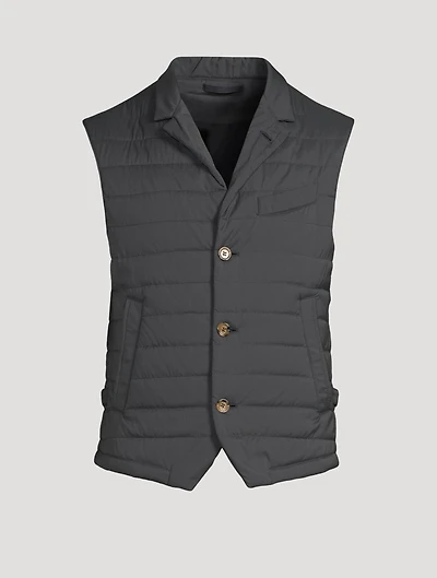 Nylon Quilted Vest