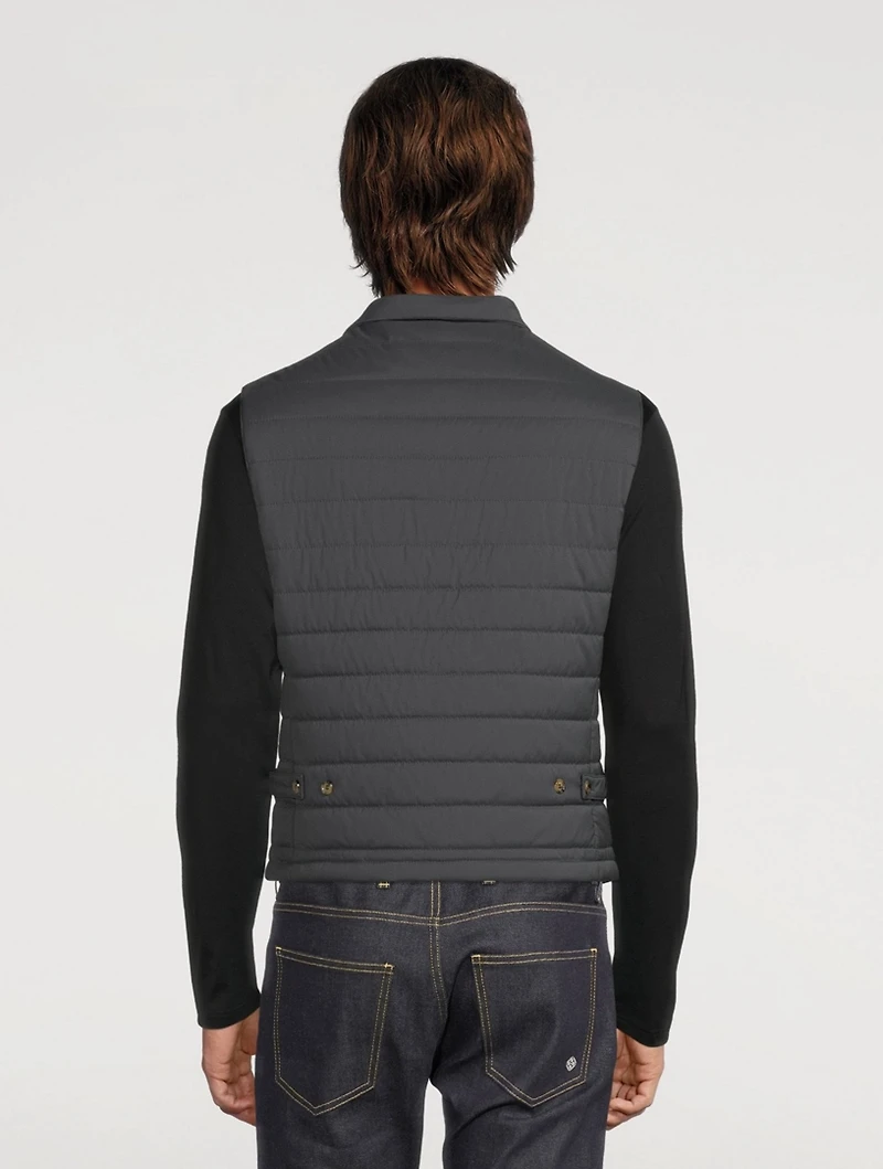 Nylon Quilted Vest