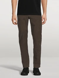 Slim-Fit Corduroy Pants