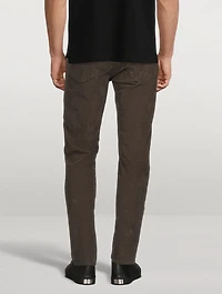 Slim-Fit Corduroy Pants