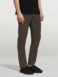 Slim-Fit Corduroy Pants