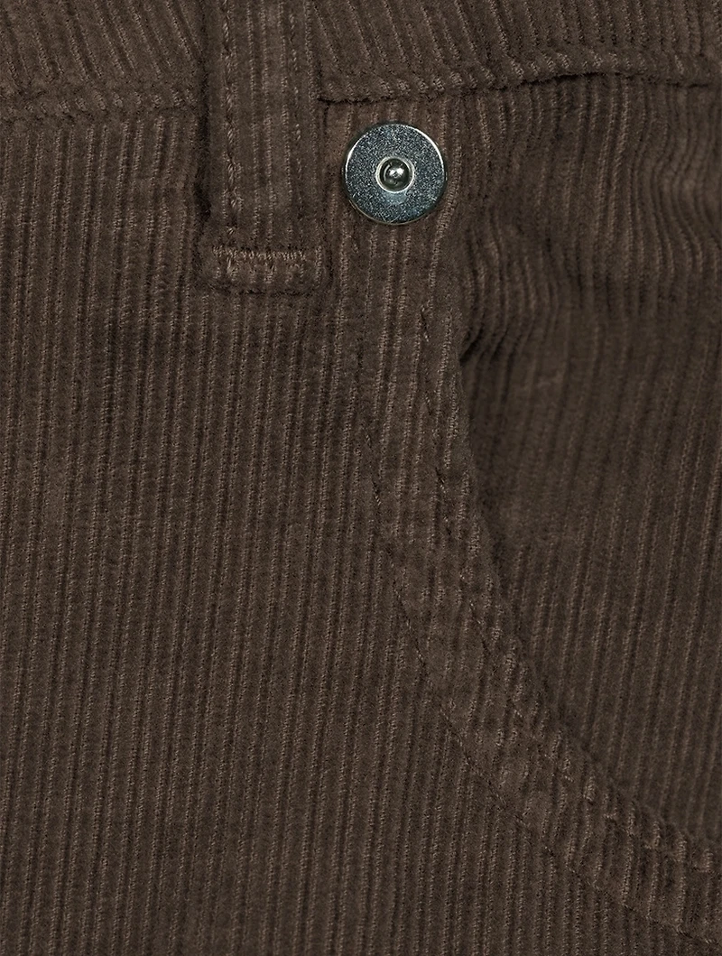 Slim-Fit Corduroy Pants