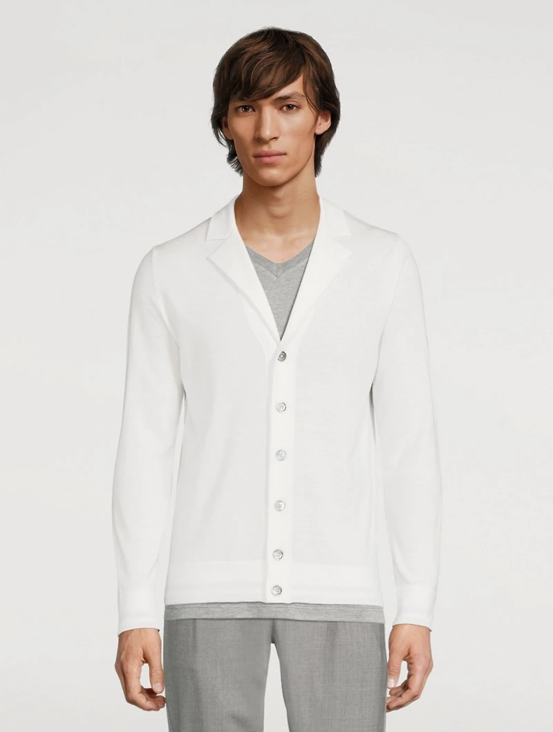 Wool Knit Cardigan