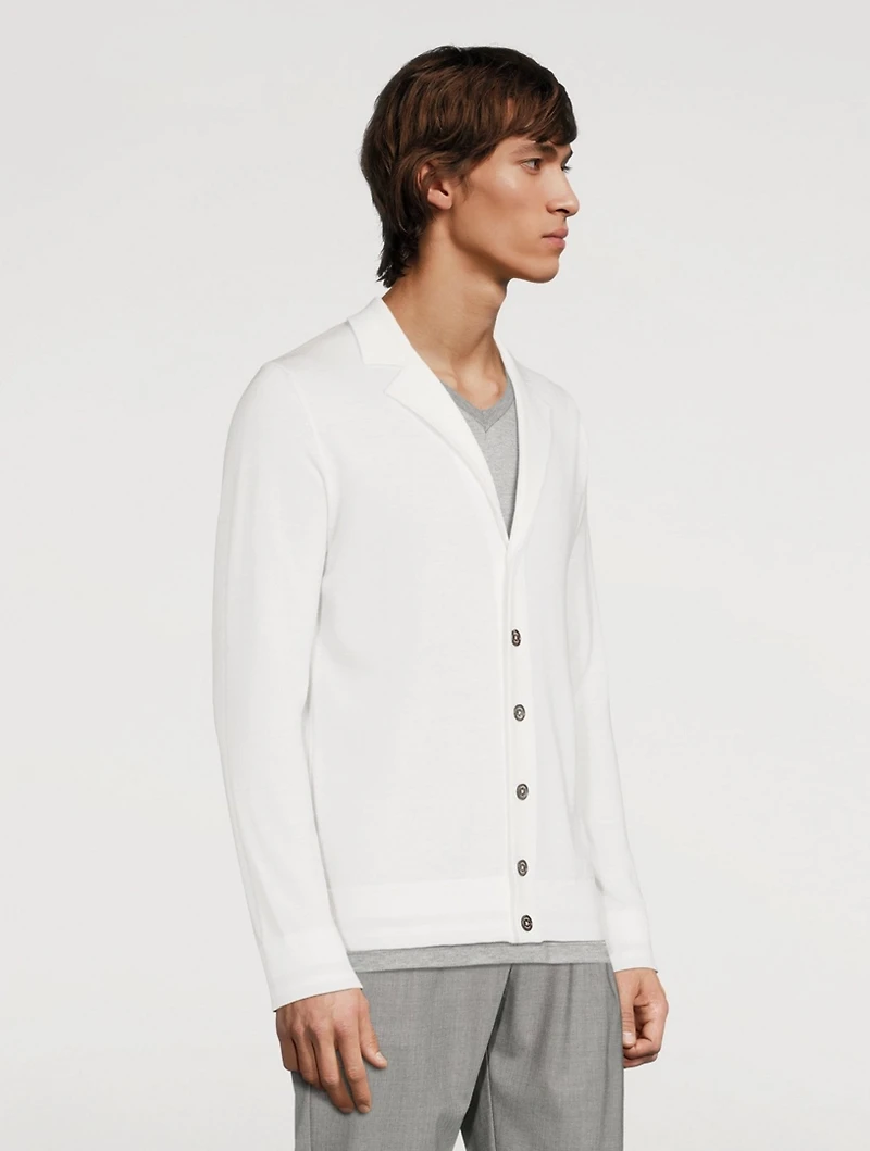 Wool Knit Cardigan