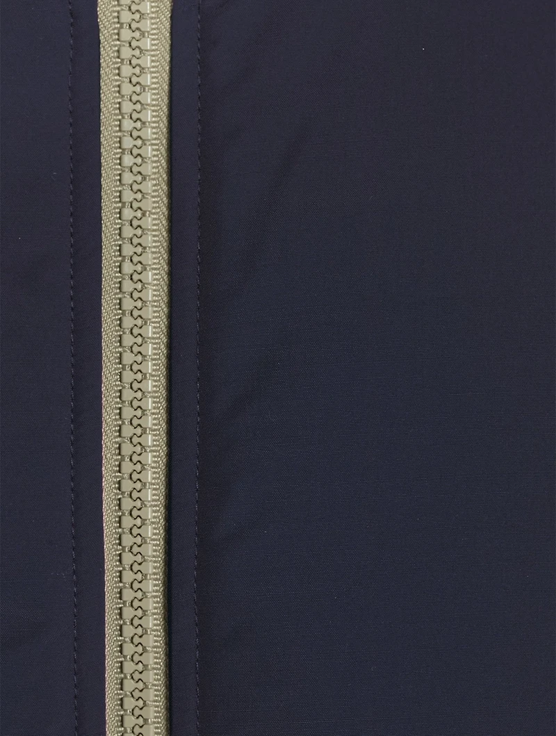 Wool Nylon Zip Jacket